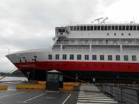 Hurtigruten-Schiff 
