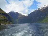 Fahrt auf dem Geirangerfjord