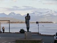 Saxofonspieler in Molde