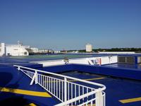 12.06.15: Hubschrauberlandeplatz auf der Fähre Kiel-Göteborg