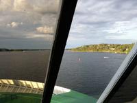 13.06.15: Fährausfahrt aus Stockholm