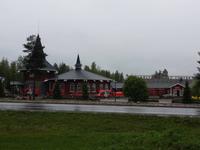 15.06.15: ganzjährige Werkstatt des Weihnachtsmanns am Polarkreis in Finnland