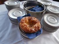 Kaffeetrinken im Stalheim Hotel Norwegen