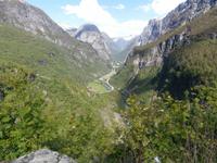 Blick ins Närödalen-Norwegen