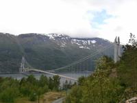 Neue Brücke übern Hardangerfjord
