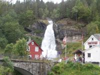 Steindalsfossen Norwegen