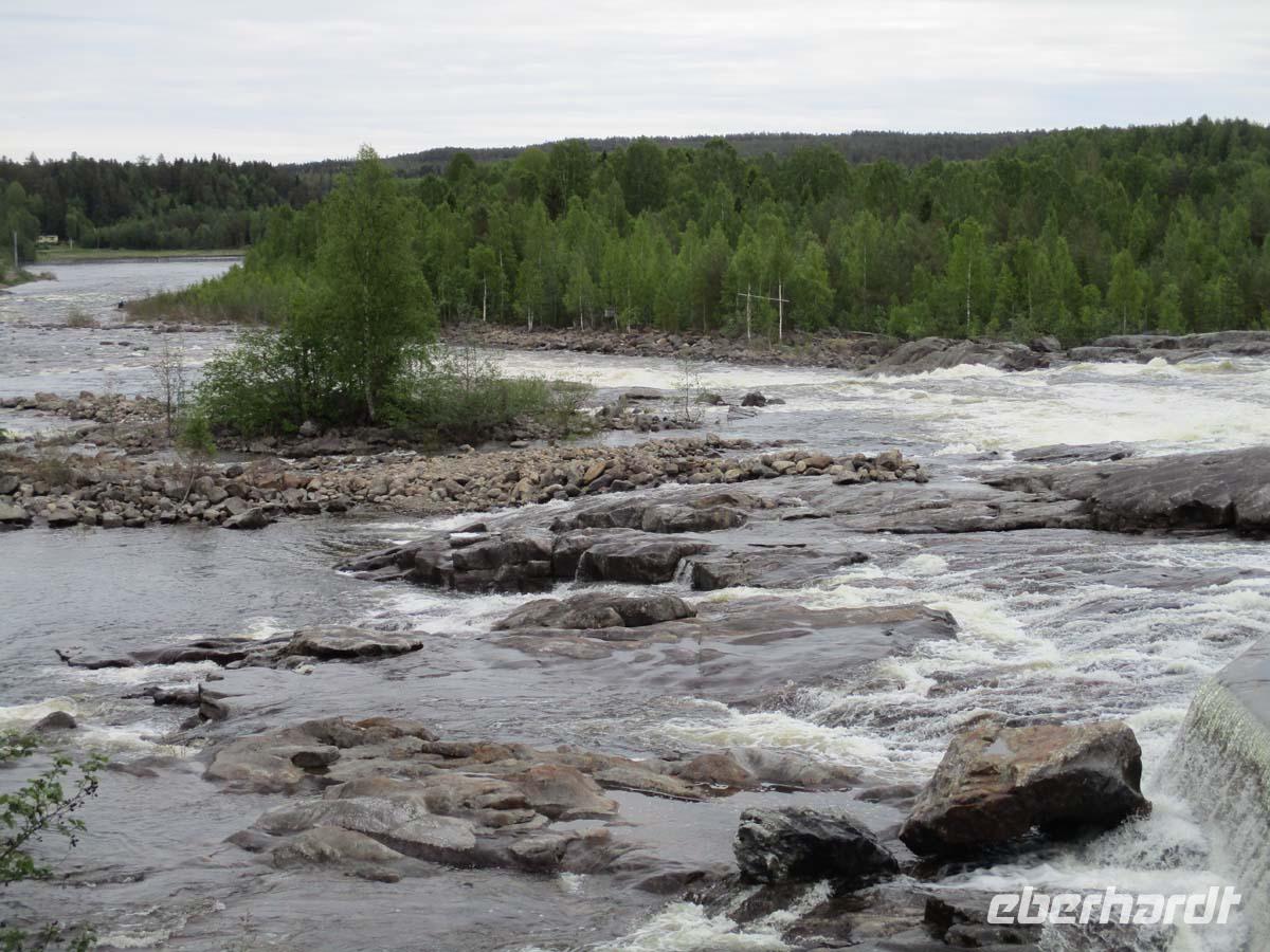 Stromschnellen des Umeälven