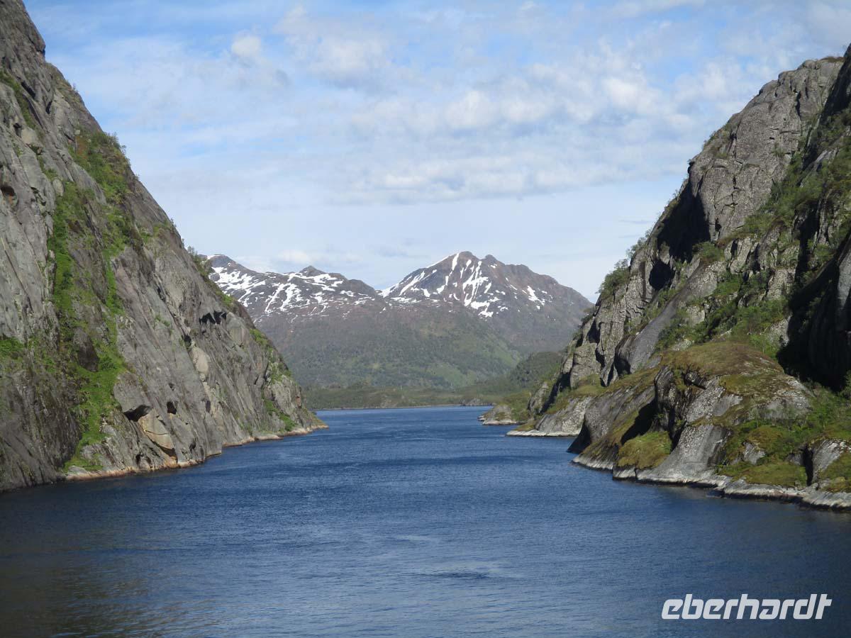 Blick aus dem Trollfjord