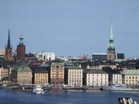 Blick auf Stockholms Zentrum