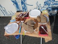 Knäcke, Rentiersalami, Motlebeermarmelade