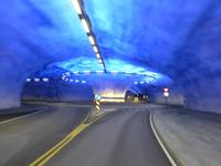 Ulvik - Zufahrt zur Hardangerbrücke