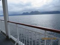 An Bord der M/S Finnmarken