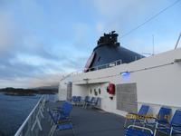 An Bord der M/S Finnmarken
