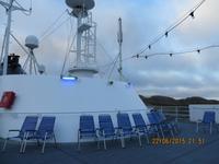 An Bord der M/S Finnmarken