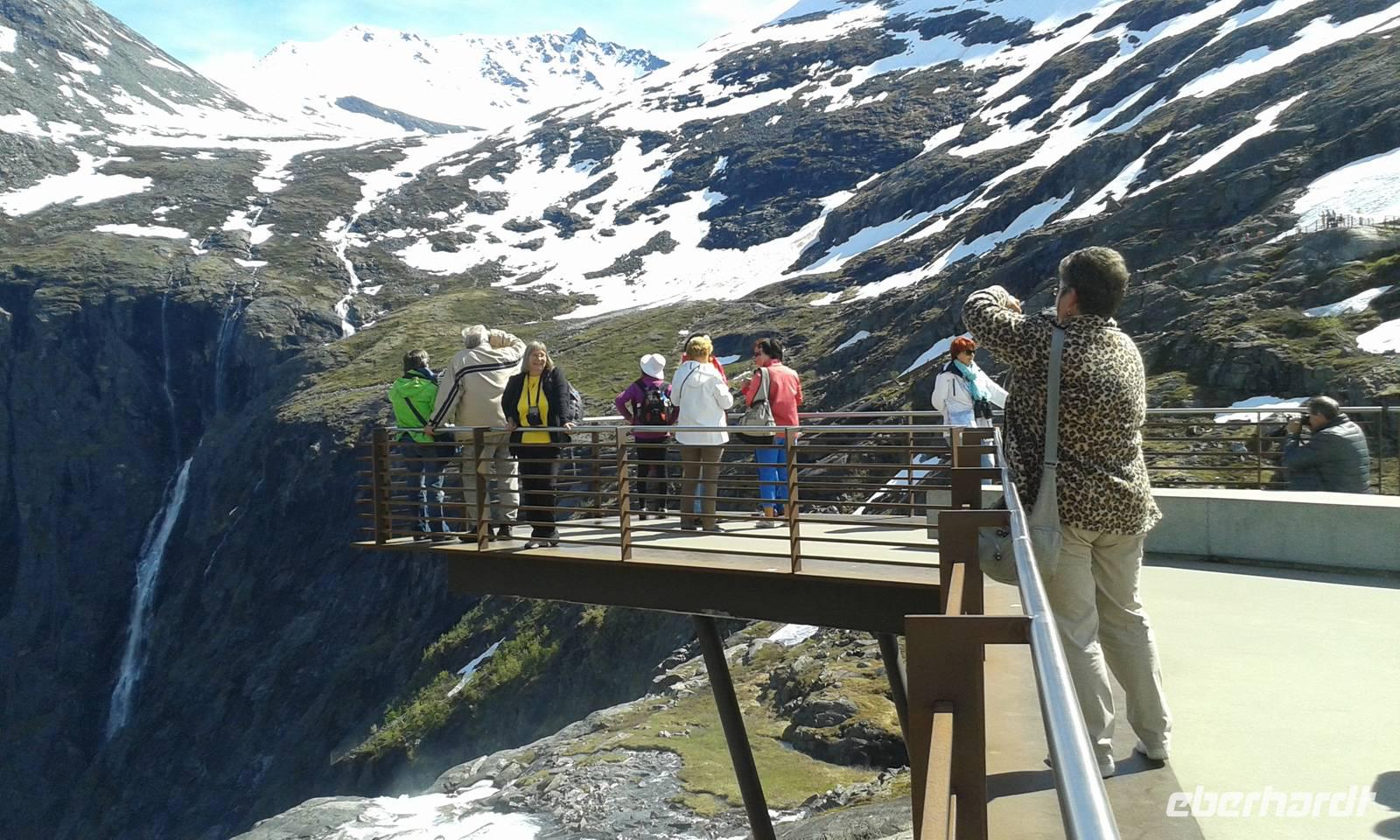 T7 Aussichtsplattform Trollstiegen.