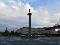 Trondheim-Torg-Olav Tryggvason Säule