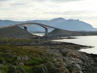 Atlantikstraße in Norwegen