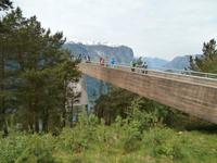 Stegasteinen-Aussicht übern Aurlandsfjord