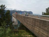 Stegasteinen-Aussicht übern Aurlandsfjord