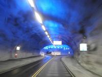 Tunnel zur Hardangerbrücke