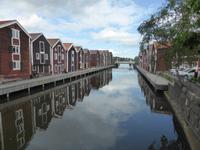 Hudiksvall - alte Fischerhäuser