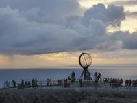 Nordkapp - Weltkugel