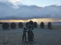 Nordkapp - Denkmal Kinder der Welt