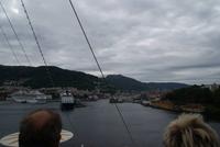 Einlaufen mit AIDAsol in Bergen, Norwegen