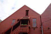 Stadtspaziergang durch Bergen, Norwegen - Bryggen