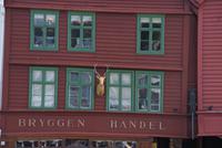 Stadtspaziergang durch Bergen, Norwegen - Bryggen