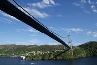 Auslaufen aus Bergen, Norwegen