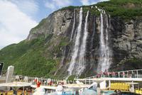 Wasserfall Sieben Schwestern, Geiranger Fjord, Norwegen
