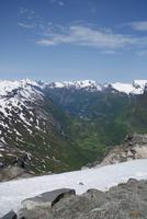 Blick vom Dalsnibba auf den Geirangerfjord, Norwegen