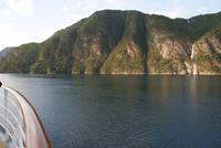 Abendstimmung im Fjord, Norwegen