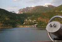 Abendstimmung im Fjord, Norwegen
