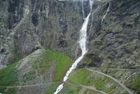 Stigfossen am Trollstigen, Norwegen