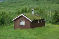Typische Sommerhütte, Norwegen