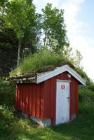 Freilichtmuseum in Trondheim, Norwegen
