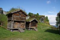 Freilichtmuseum in Trondheim, Norwegen