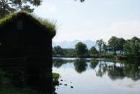 Freilichtmuseum in Alesund, Norwegen