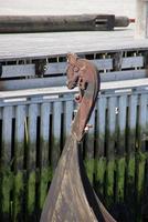 Wikingerboot, Freilichtmuseum, Alesund, Norwegen