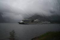 AIDAsol im Eidfjord, Norwegen