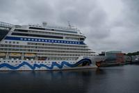 AIDAsol im Hafen von Stavanger, Norwegen