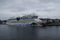 AIDAsol im Hafen von Stavanger, Norwegen