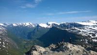Dalsnibba - Blick auf den Geiranger Fjord