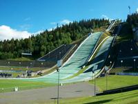 Sprungschanze in Lillehammer