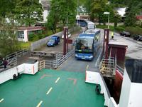 Unser Bus auf der Fähre