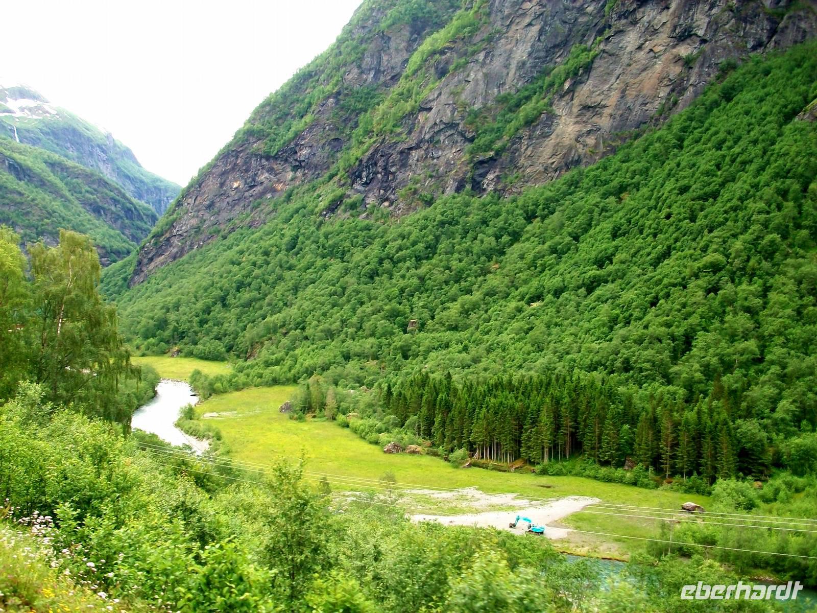 Fahrt mit der Flambahn