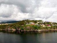 Fahrt mit den Hurtigruten