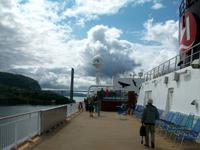 Fahrt mit den Hurtigruten